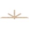 Ekena Millwork Kennewick Smooth Timber Gable Bracket, Douglas Fir, 84"W x 24"H x 3 1/2"D x 3 1/2"F, 7/12 Pitch GBW084X24X0404KEN00SDF - alternate 1